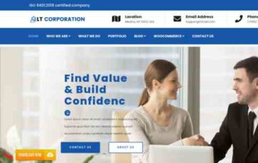 LT Corporation (screenshot desktop)