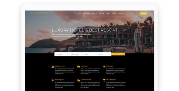 LT Hotel Booking (L.THEME)