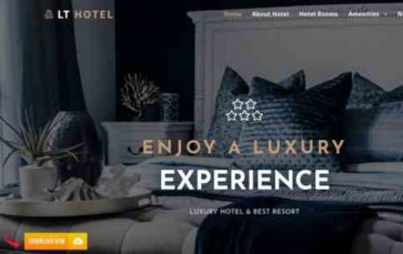 LT Hotel (screenshot desktop)
