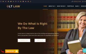 LT Law (screenshot desktop)