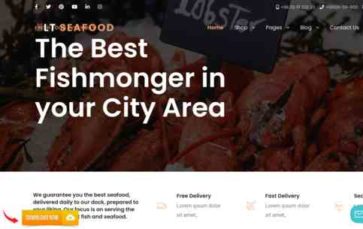 LT Seafood (screenshot desktop)