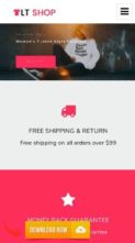 LT Shop (screenshot mobile)