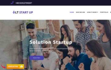 LT Start Up (screenshot desktop)