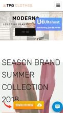 TPG Clothes (screenshot mobile)