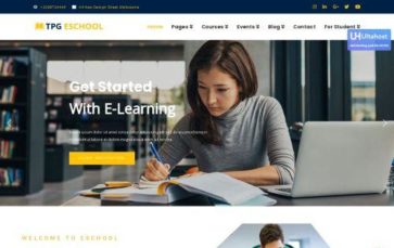 TPG eSchool (screenshot desktop)