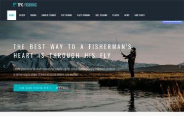 TPG Fishing (screenshot desktop)