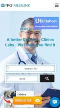 TPG Medilink (screenshot mobile)