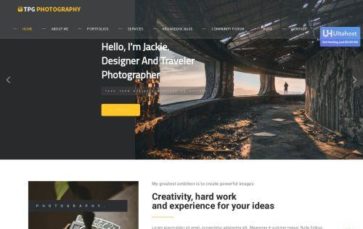 TPG Photography (screenshot desktop)