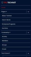 TPG Technet (screenshot mobile)