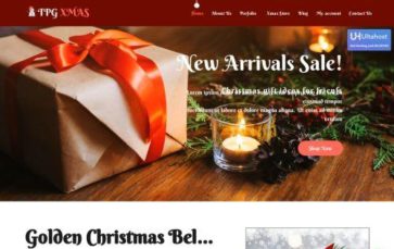 TPG Xmas (screenshot desktop)