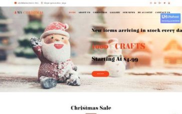 WS Christmas (screenshot desktop)