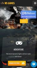 WS Games (screenshot mobile)