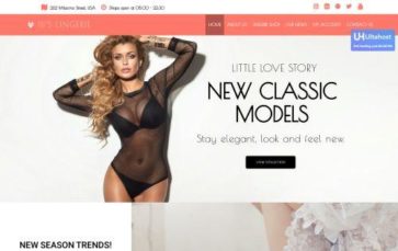 WS Lingerie (screenshot desktop)