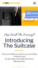 WS Suitcase (screenshot mobile)