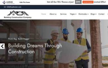 Building Construction Company Pro (screenshot desktop)