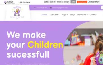 Child Care Kindergarten Pro (screenshot desktop)