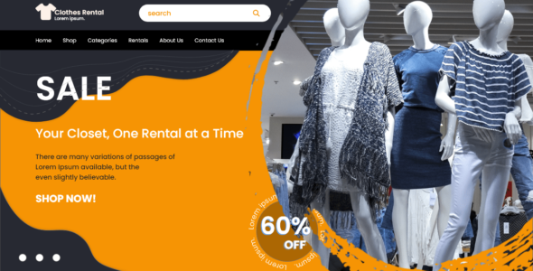 Clothes Rental Services Pro (Luzuk)