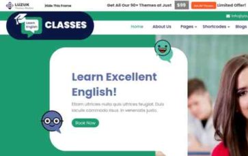 English Speaking Classes Pro (screenshot desktop)