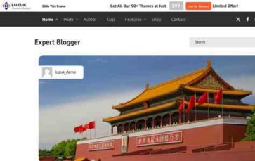 Expert Blogger Pro (screenshot desktop)