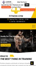 Fitness Club Gym Pro (screenshot mobile)