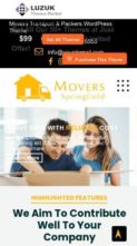 Movers And Packages Pro (screenshot mobile)