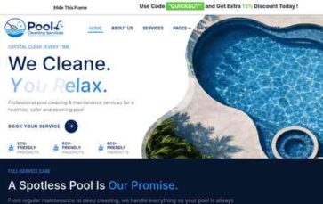 Pool Cleaning Pro (screenshot desktop)