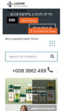 Supermart Ecommerce Pro (screenshot mobile)