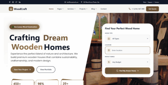 Wood House Construction Pro (Luzuk)