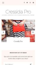 Cressida Pro (screenshot mobile)