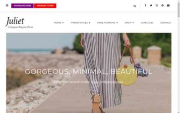 Juliet (screenshot desktop)