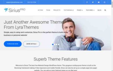 Sirius Pro (screenshot desktop)