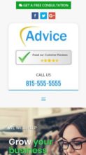 Advice (Mark Hendriksen) - (screenshot mobile)