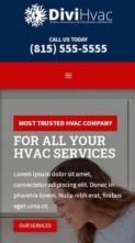 Divi Hvac (Mark Hendriksen) - (screenshot mobile)