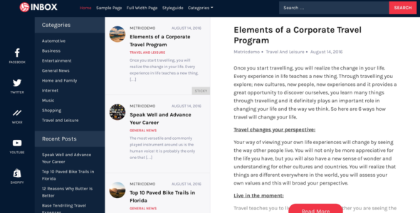 Inbox (MetricThemes)