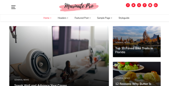 Marinate Pro (MetricThemes)