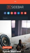 Sidebar (screenshot mobile)