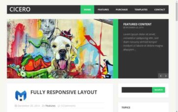 MH Cicero (screenshot desktop)