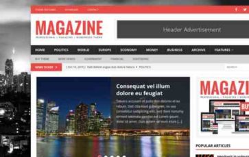 MH Magazine (screenshot desktop)