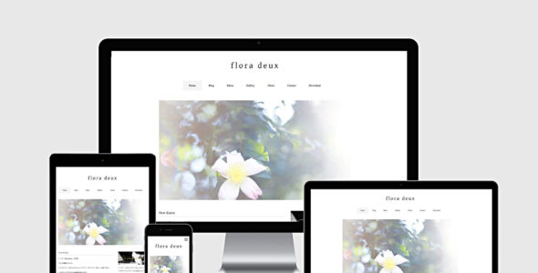 Flora Deux (Minimal WP)
