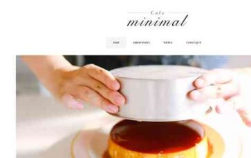 MinimalCafe (screenshot desktop)