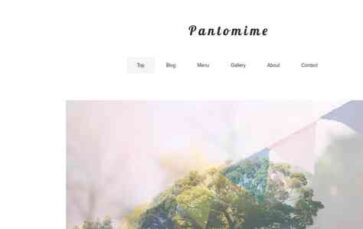 Pantomime (screenshot desktop)