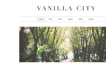 Vanilla City (screenshot desktop)