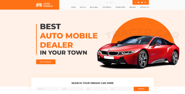 Automobile Car Services Pro (MisbahWP)