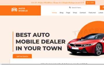 Automobile Car Services Pro (screenshot desktop)