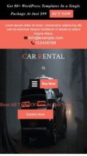 Automobile Rental Pro (screenshot mobile)
