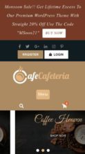 Cafe Cafeteria Pro (screenshot mobile)