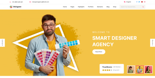 Designer Services Pro (MisbahWP)