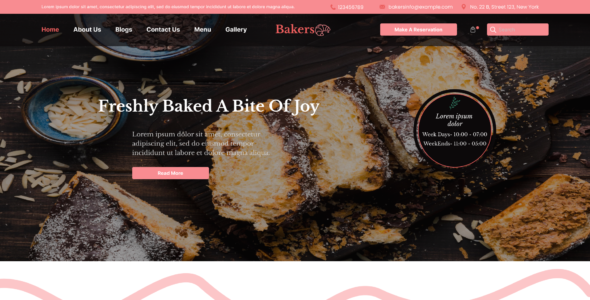Fresh Bakers Pro (MisbahWP)