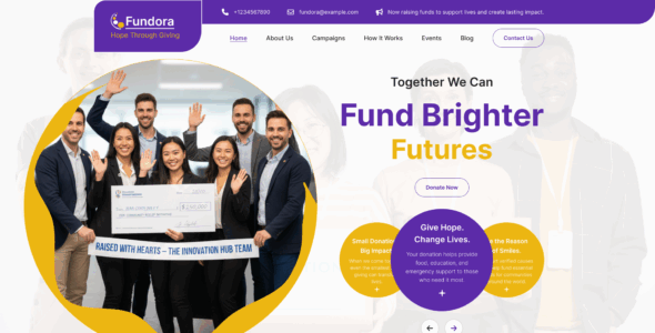 Fundraiser Nonprofit Pro (MisbahWP)