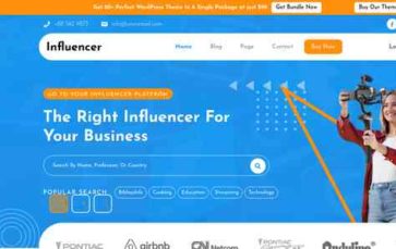 Influencer Marketing Pro (screenshot desktop)